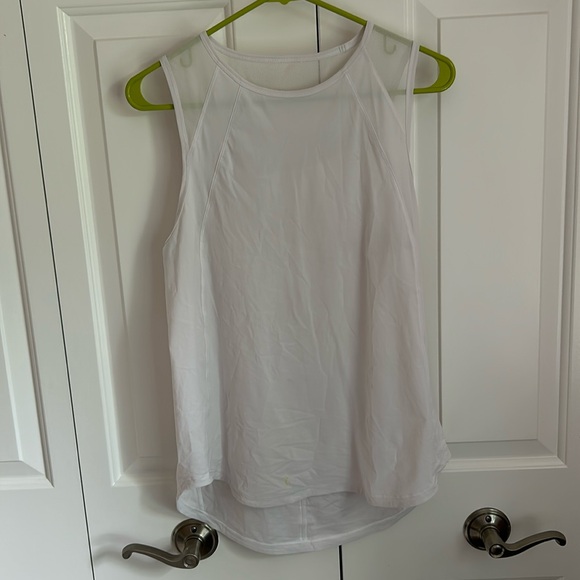 Lululemon Sculpt Tank Top Size 8 White - Picture 1 of 3